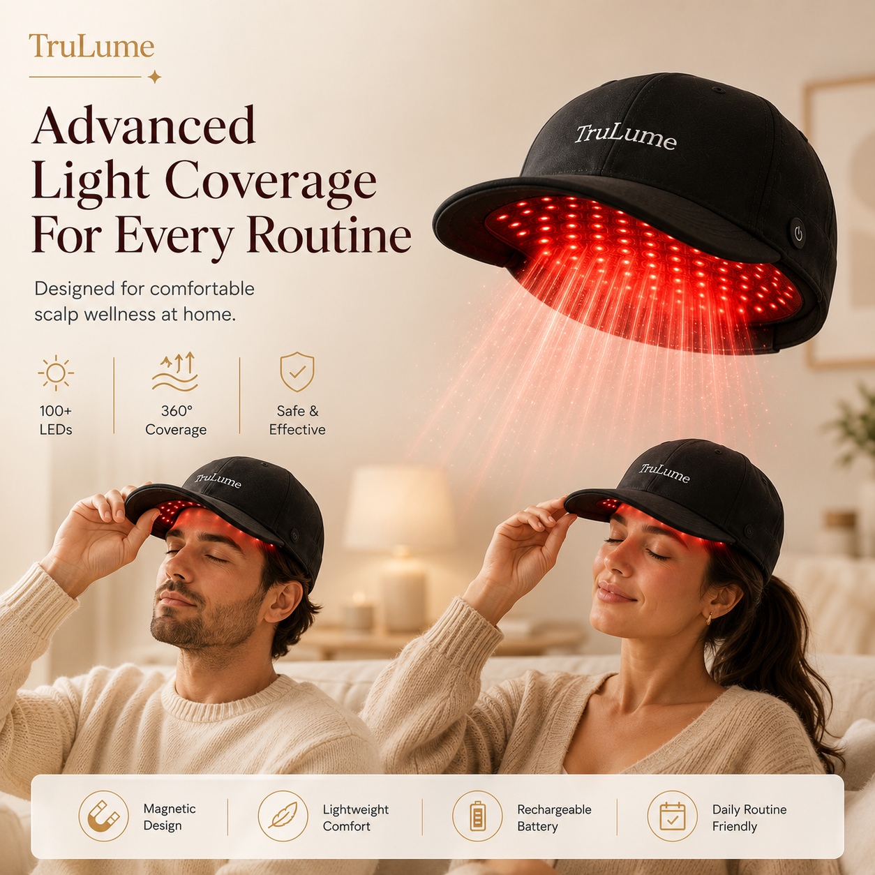TruLume LED Hair Revival Cap