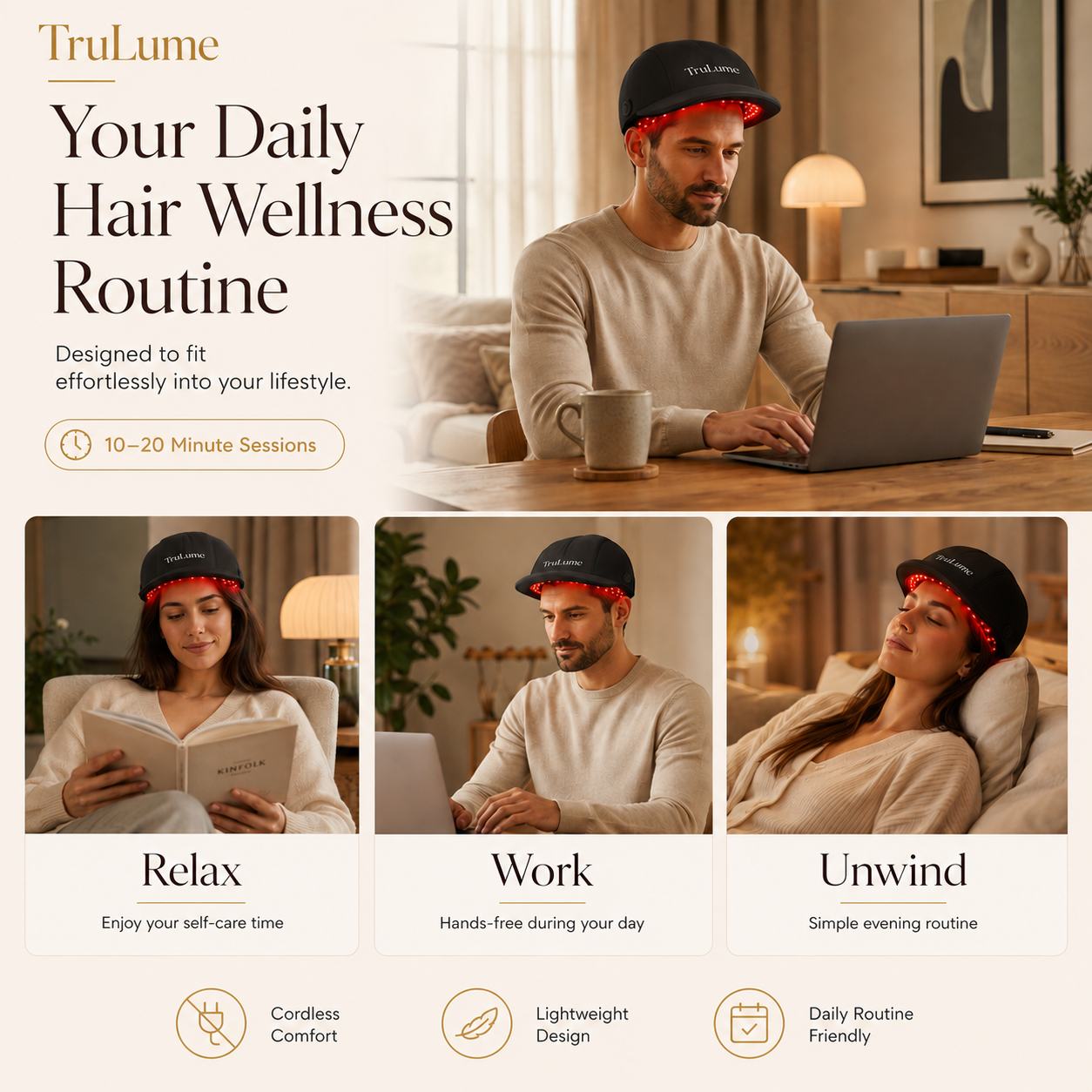 TruLume LED Hair Revival Cap