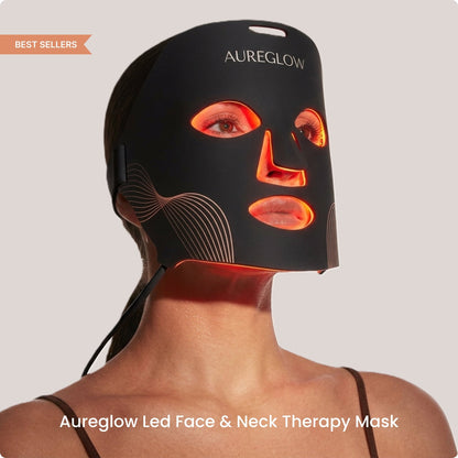 AureGlow™ 7-Color LED Face & Neck Therapy MaskAureline Skin