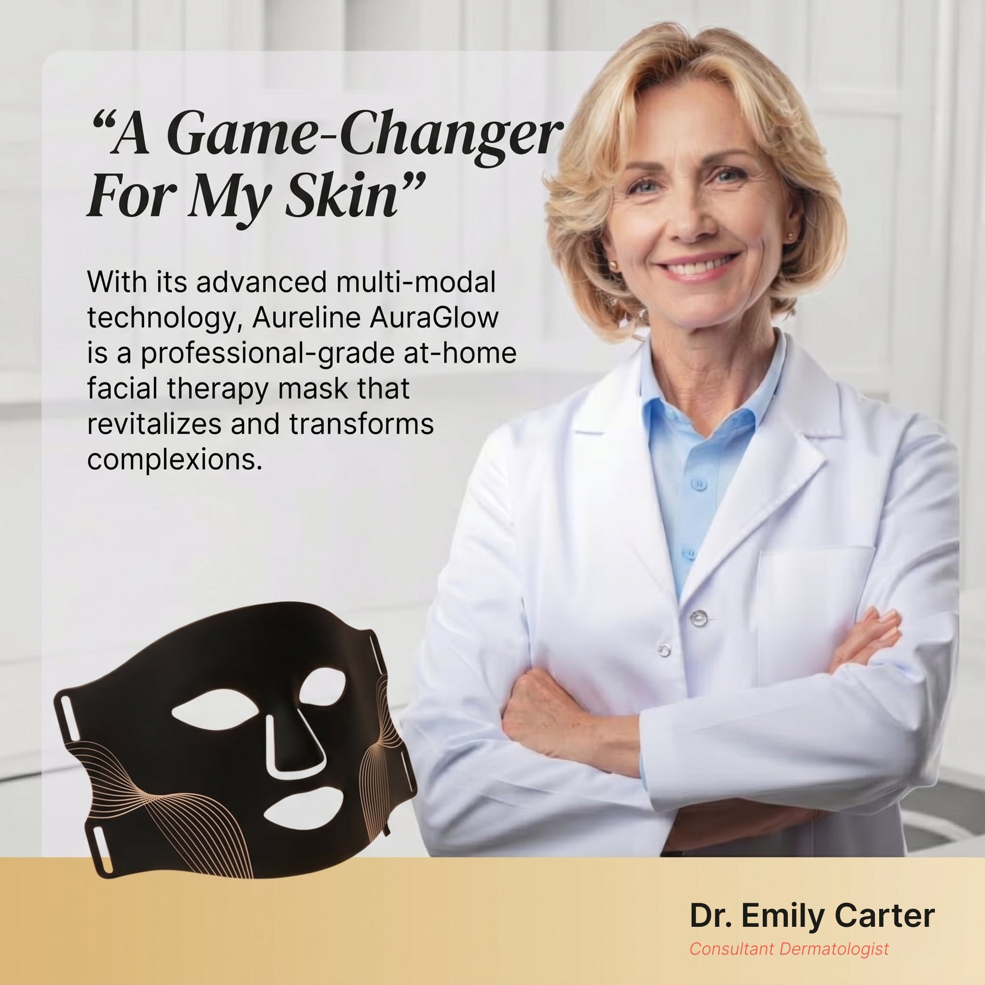 Aureline AureGlow Facial Therapy MaskAureline Skin
